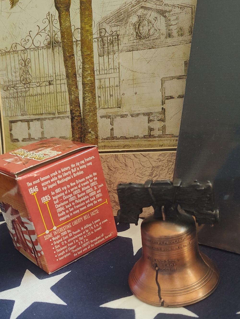 Liberty 🔔 Mini Liberty Bell Figurine - Picture 3 of 8